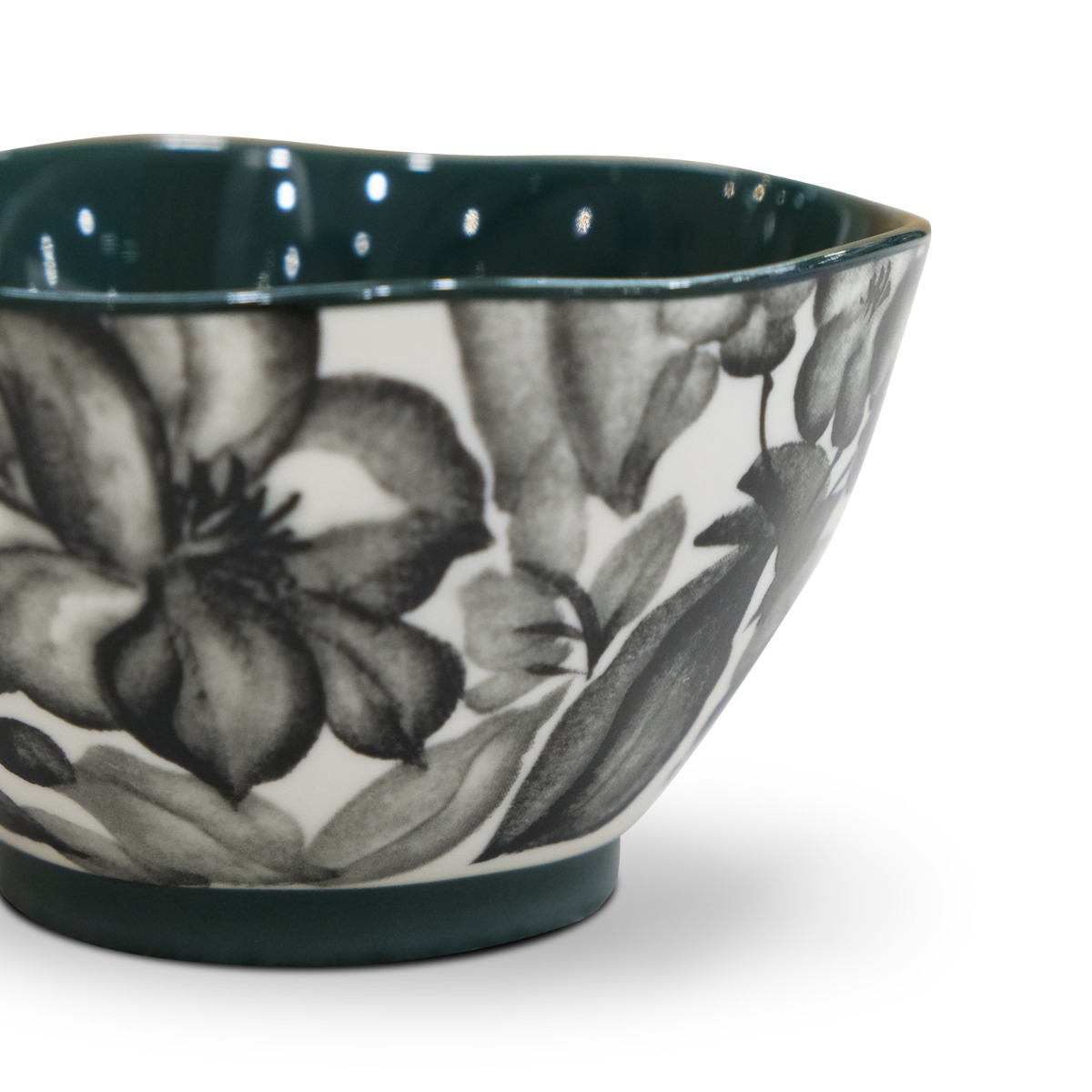 Floralis Grey Small Bowl