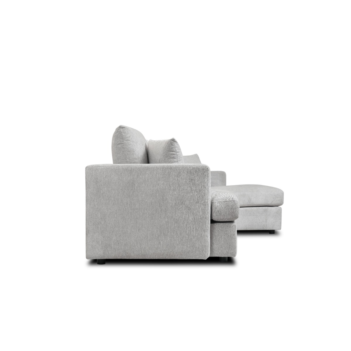 Franca Sand Grey Left Sectional Sofa