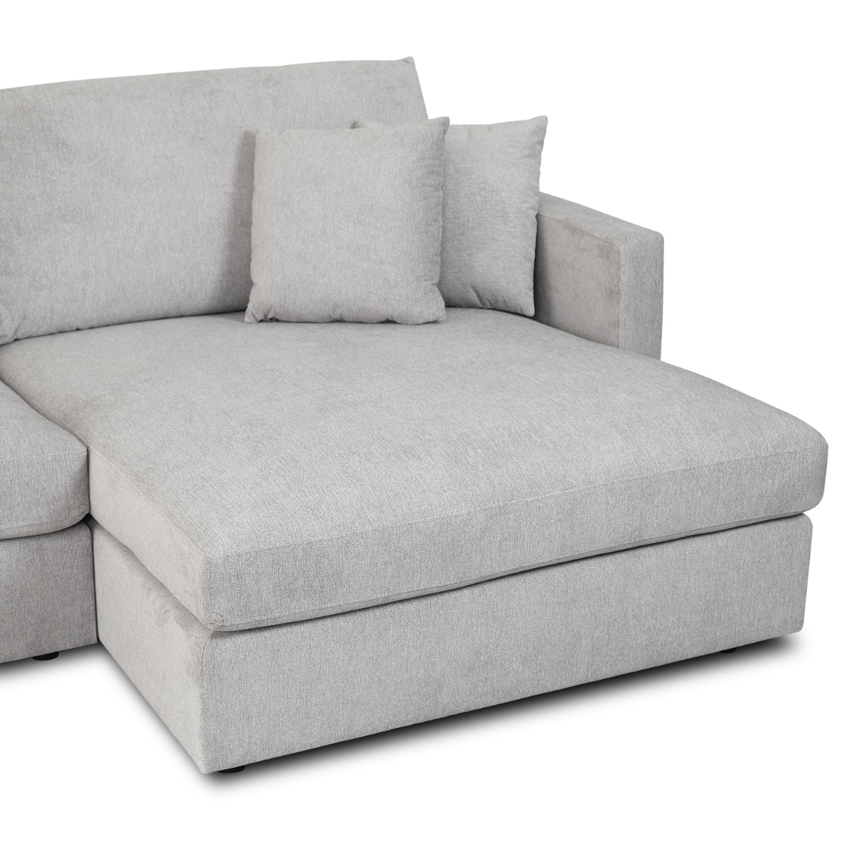 Franca Sand Grey Left Sectional Sofa