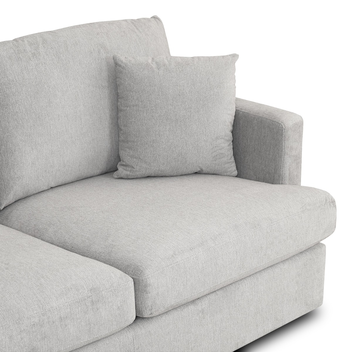 Franca Sand Grey Right Sectional Sofa