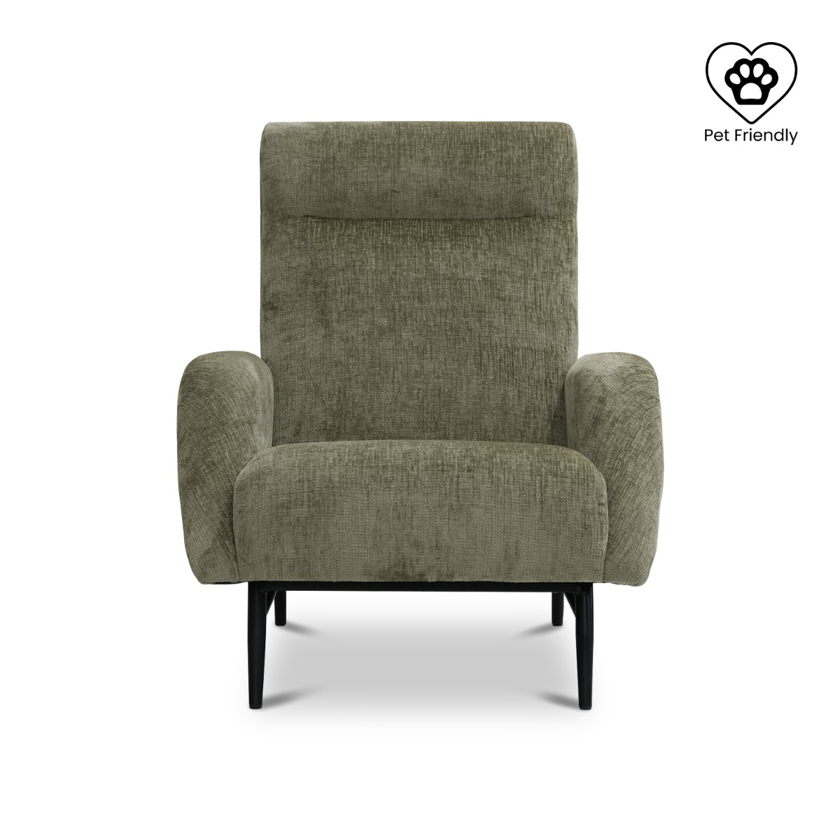 Frank Mid Century Fern Green Lounge Chair
