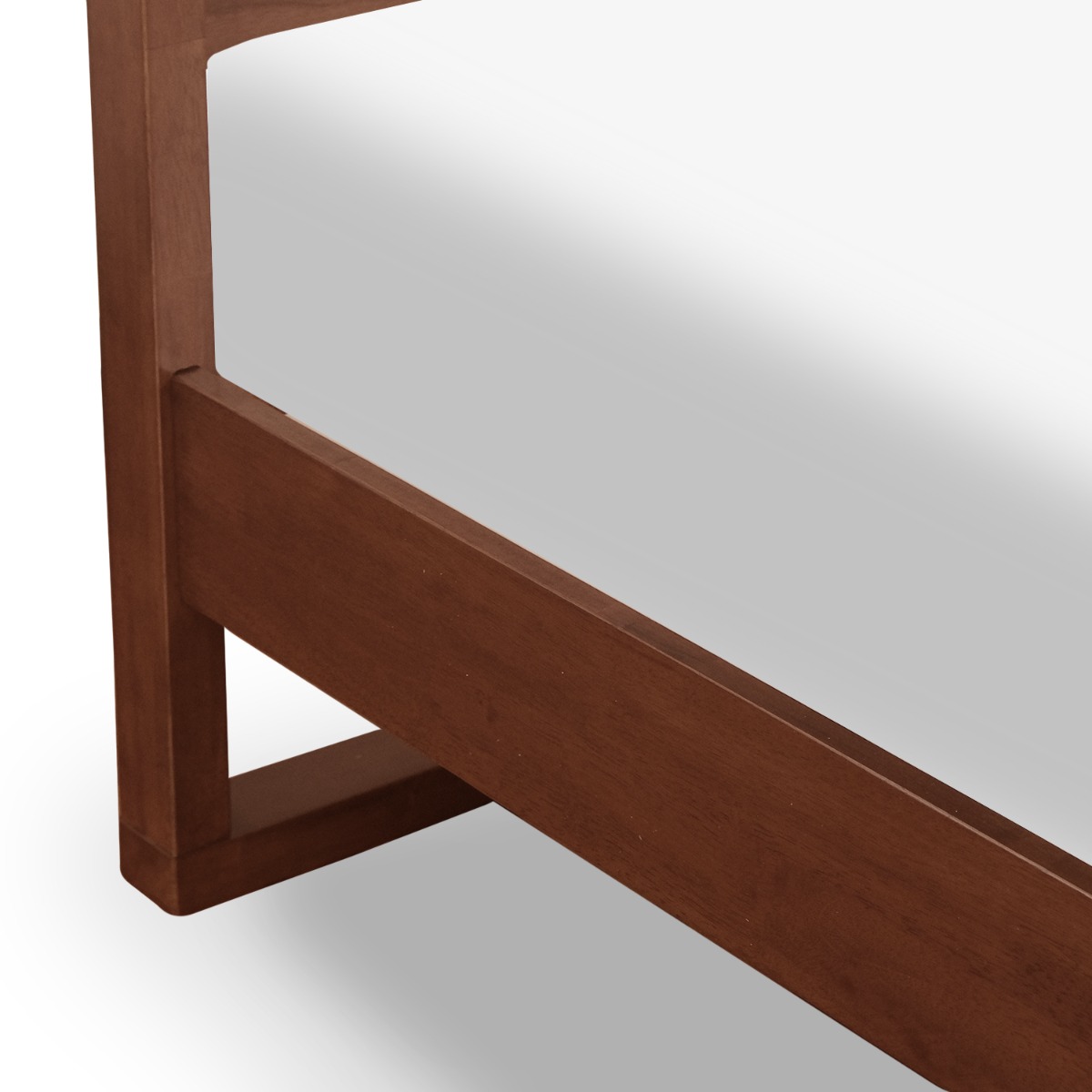 Fred Walnut Mid Century Queen Bed