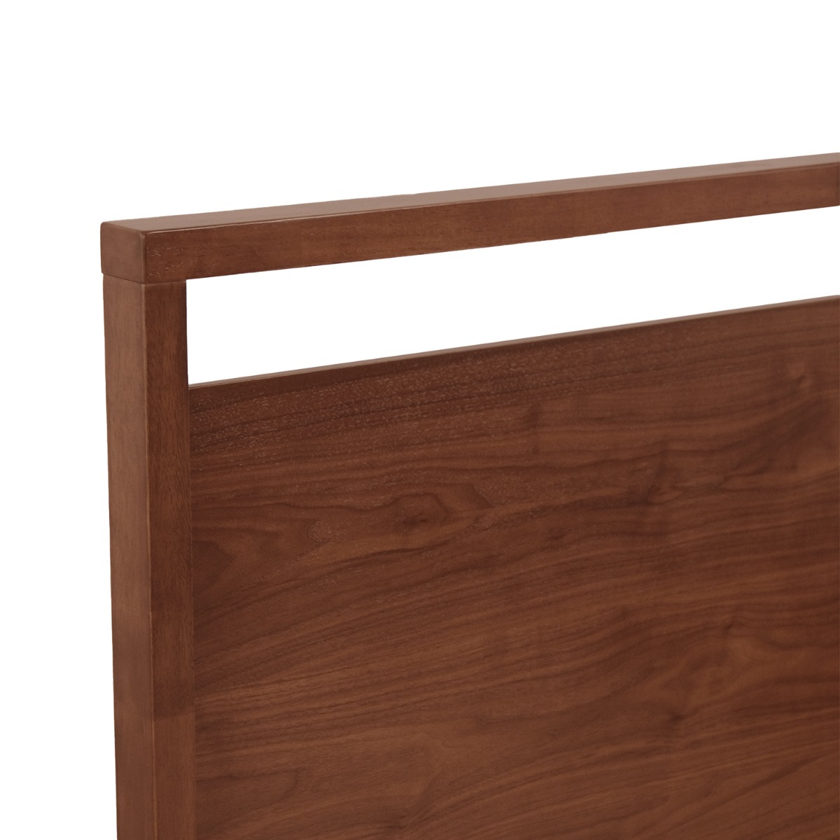 Fred Walnut Mid Century Queen Bed