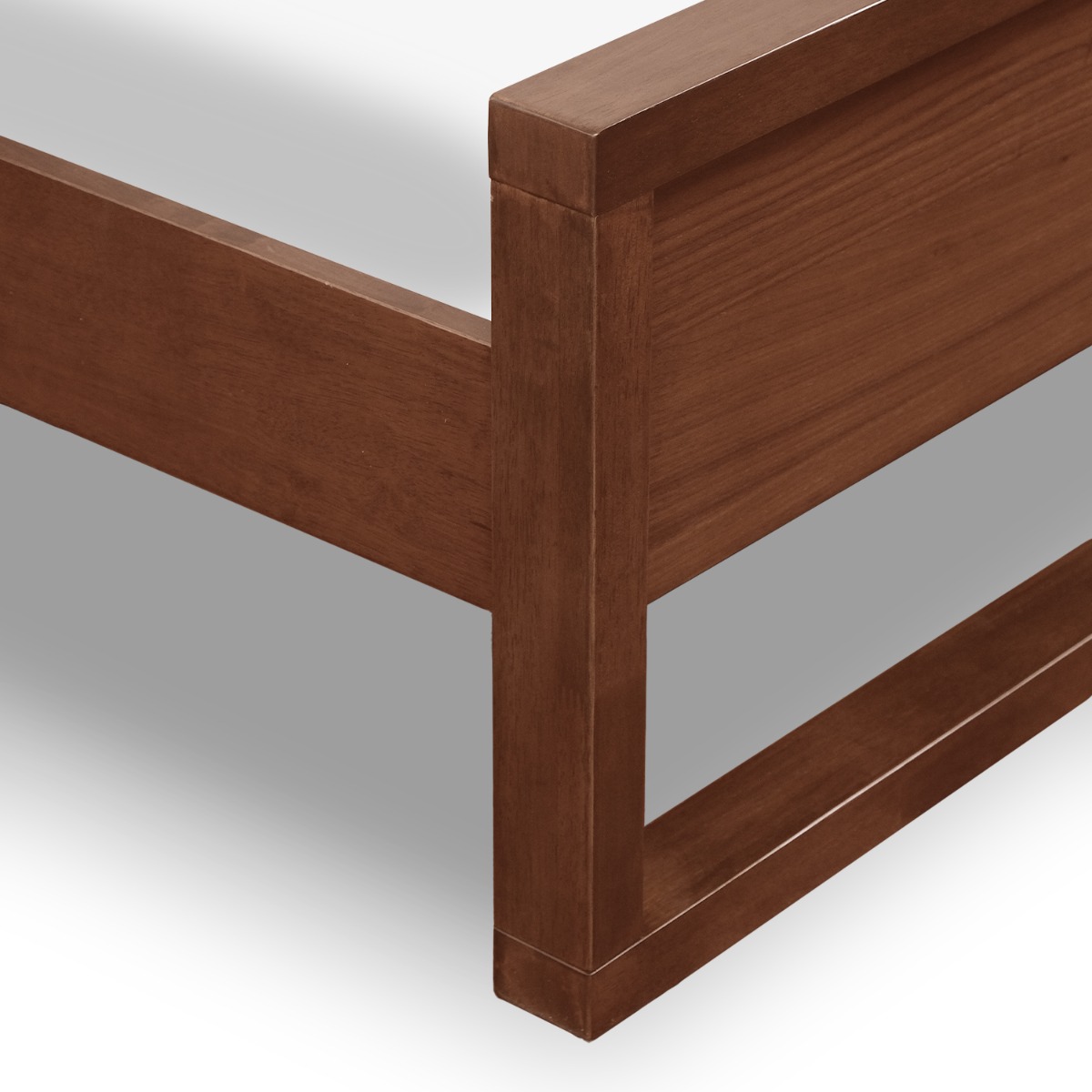 Fred Walnut Mid Century King Bed