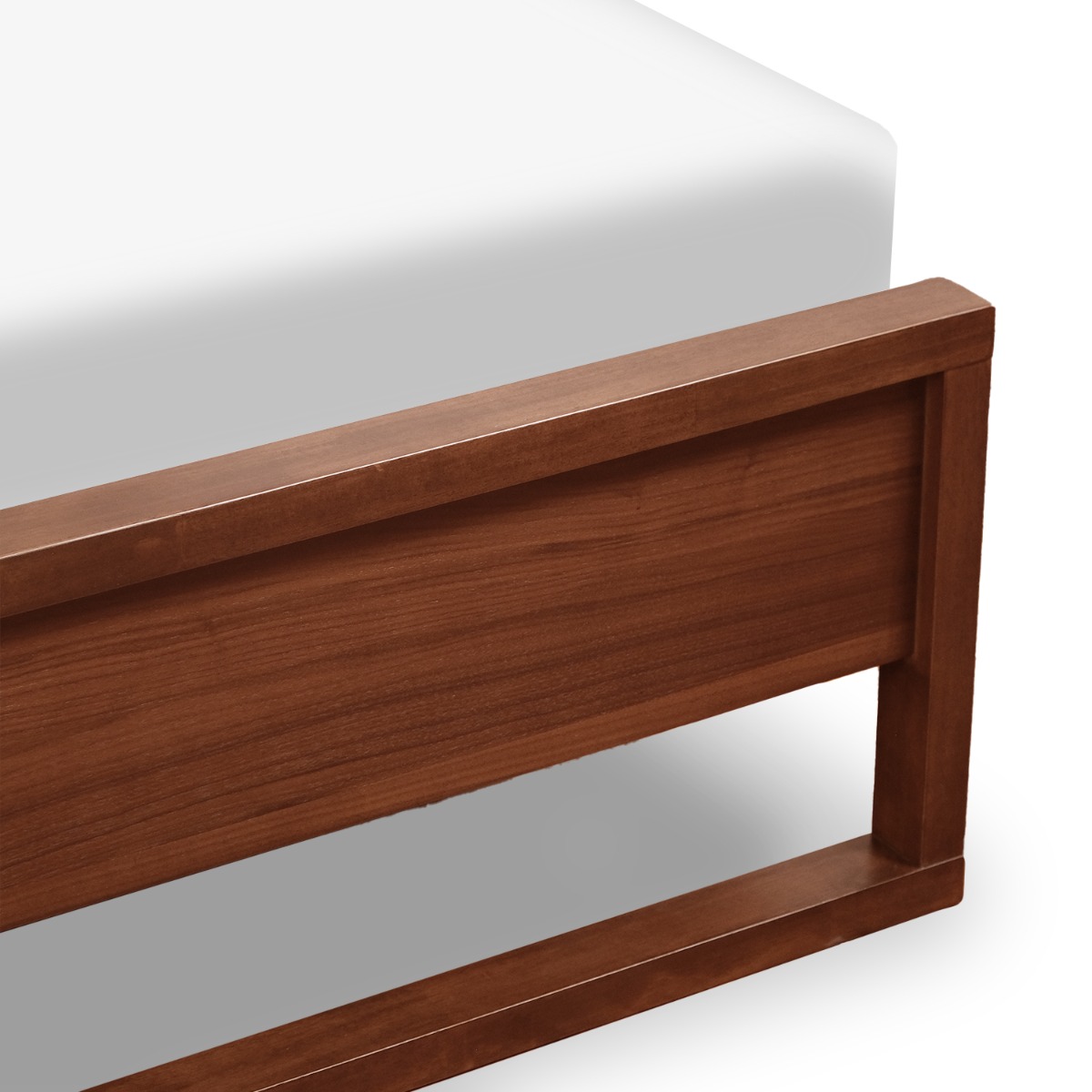 Fred Walnut Mid Century King Bed