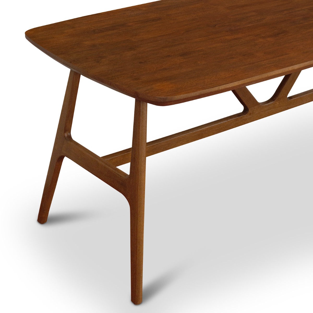 Freda Cedar Brown Dining Table 180cm