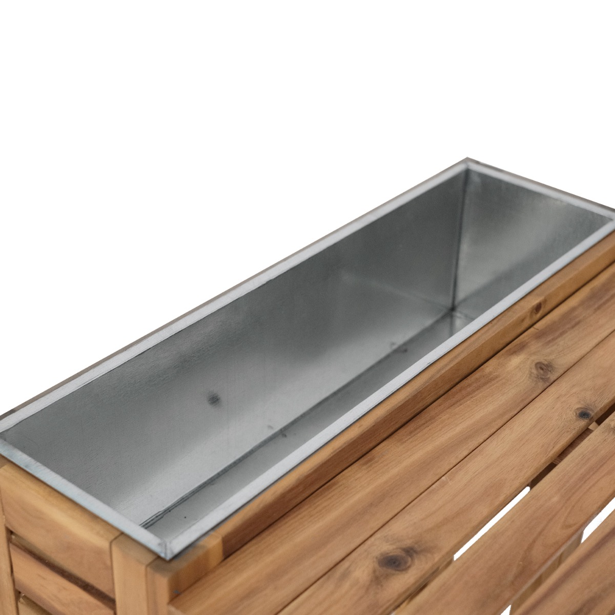 Freesia Outdoor Folding Table with Flower Box