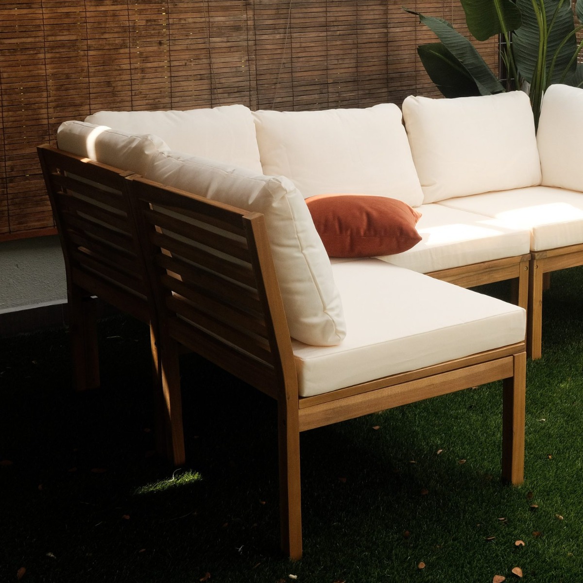 Freesia Outdoor Modular 3 Seater Corner Sofa