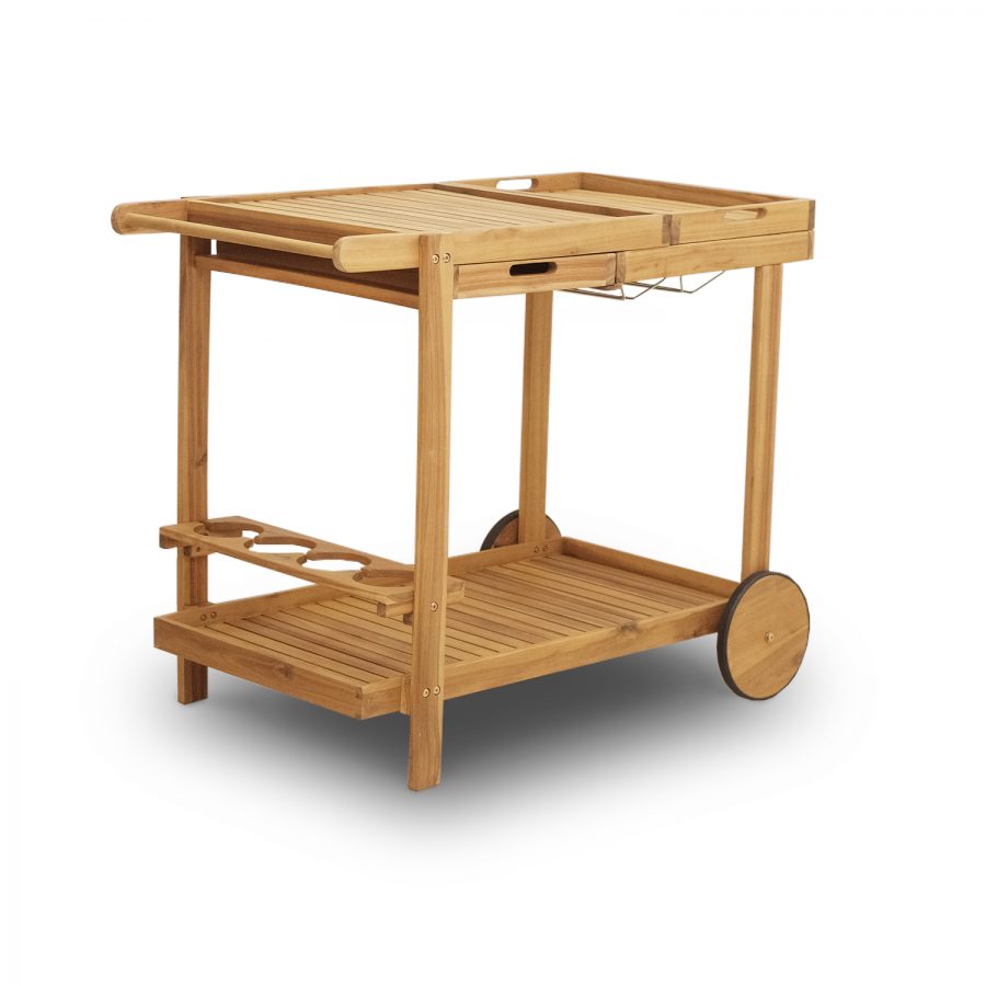 Freesia Outdoor Serving Cart