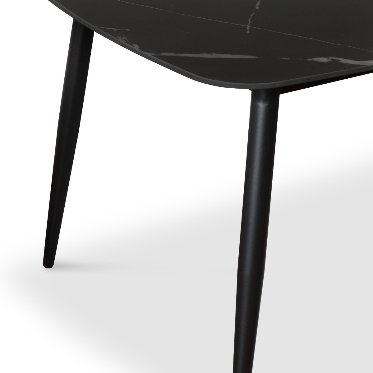 Freya Ebony Dining Table 160cm