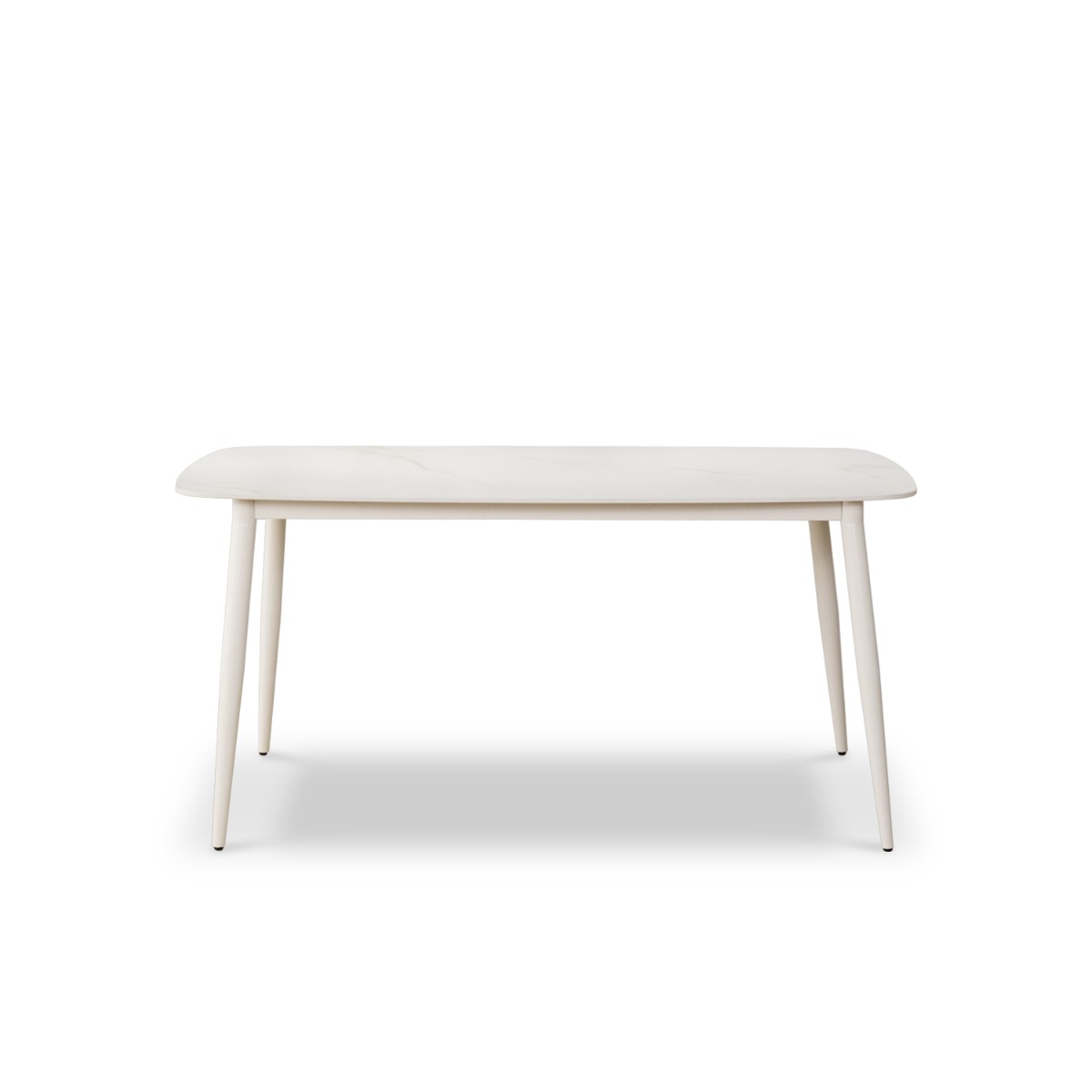 Freya White Dining Table 160cm
