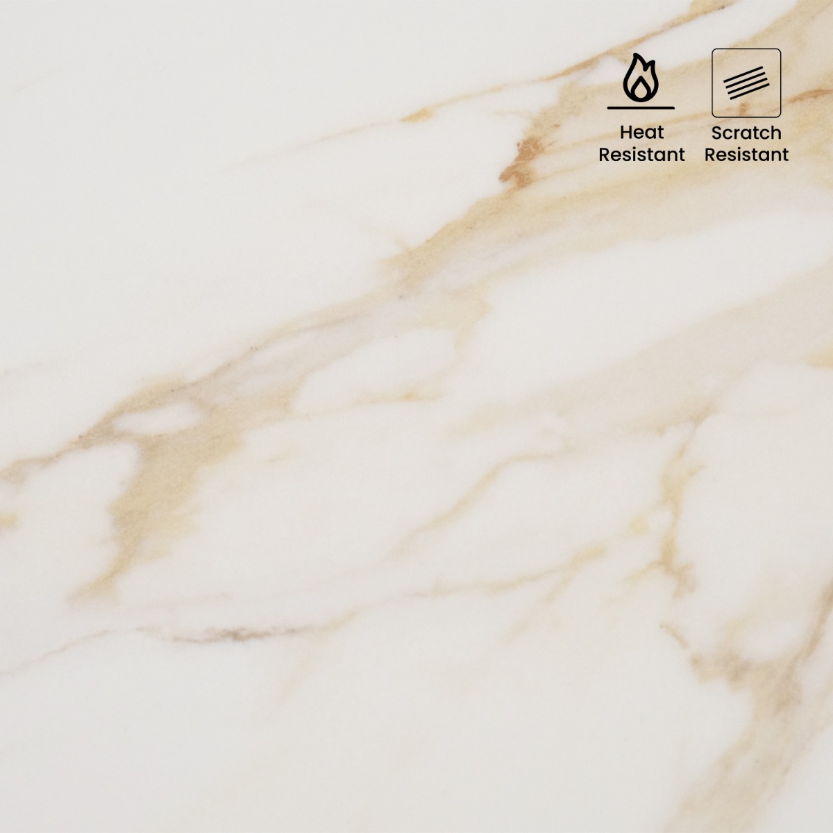 Freya White Dining Table 160cm