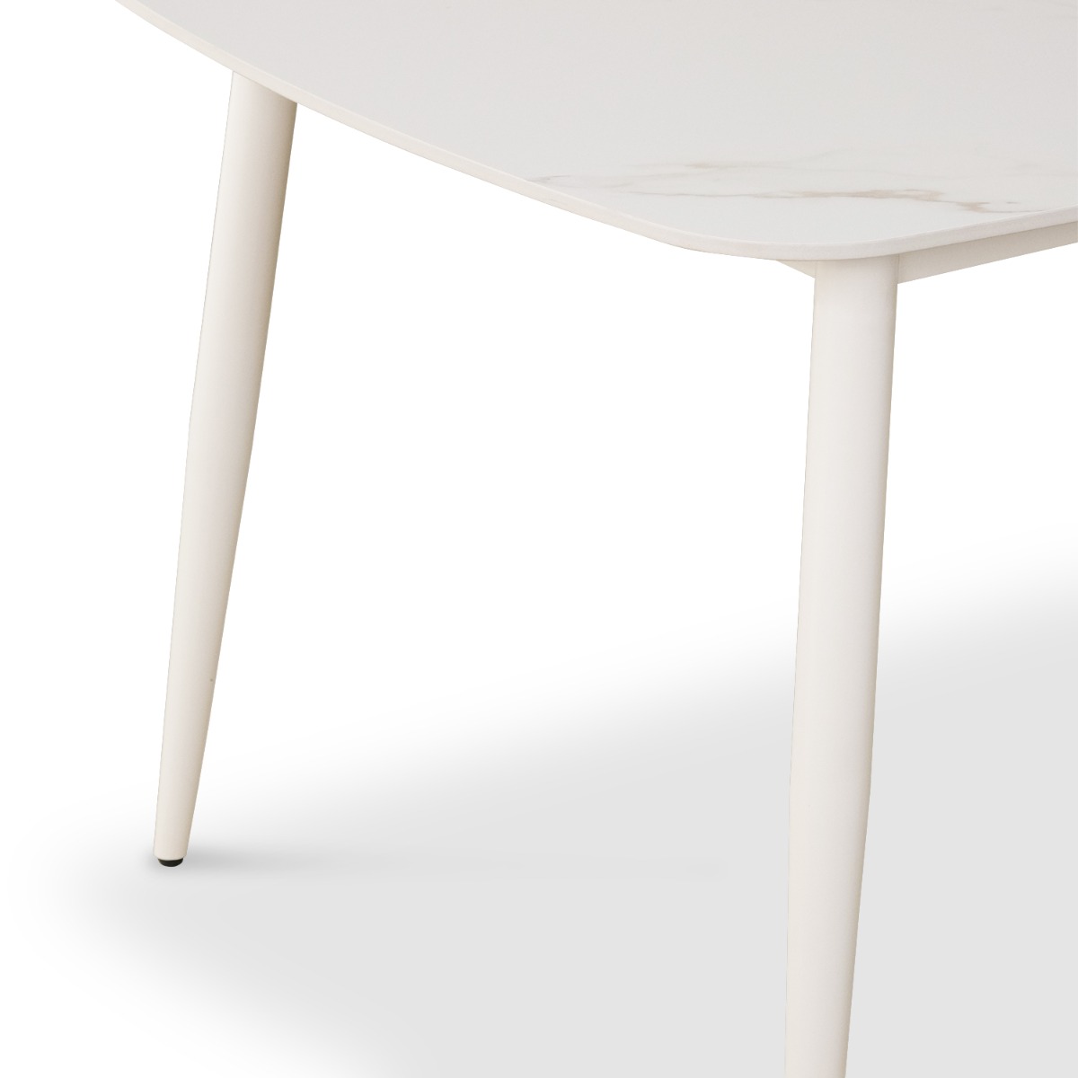 Freya White Dining Table 160cm