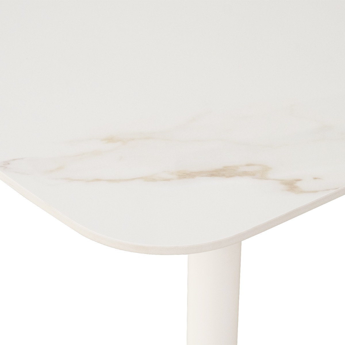 Freya White Dining Table 160cm