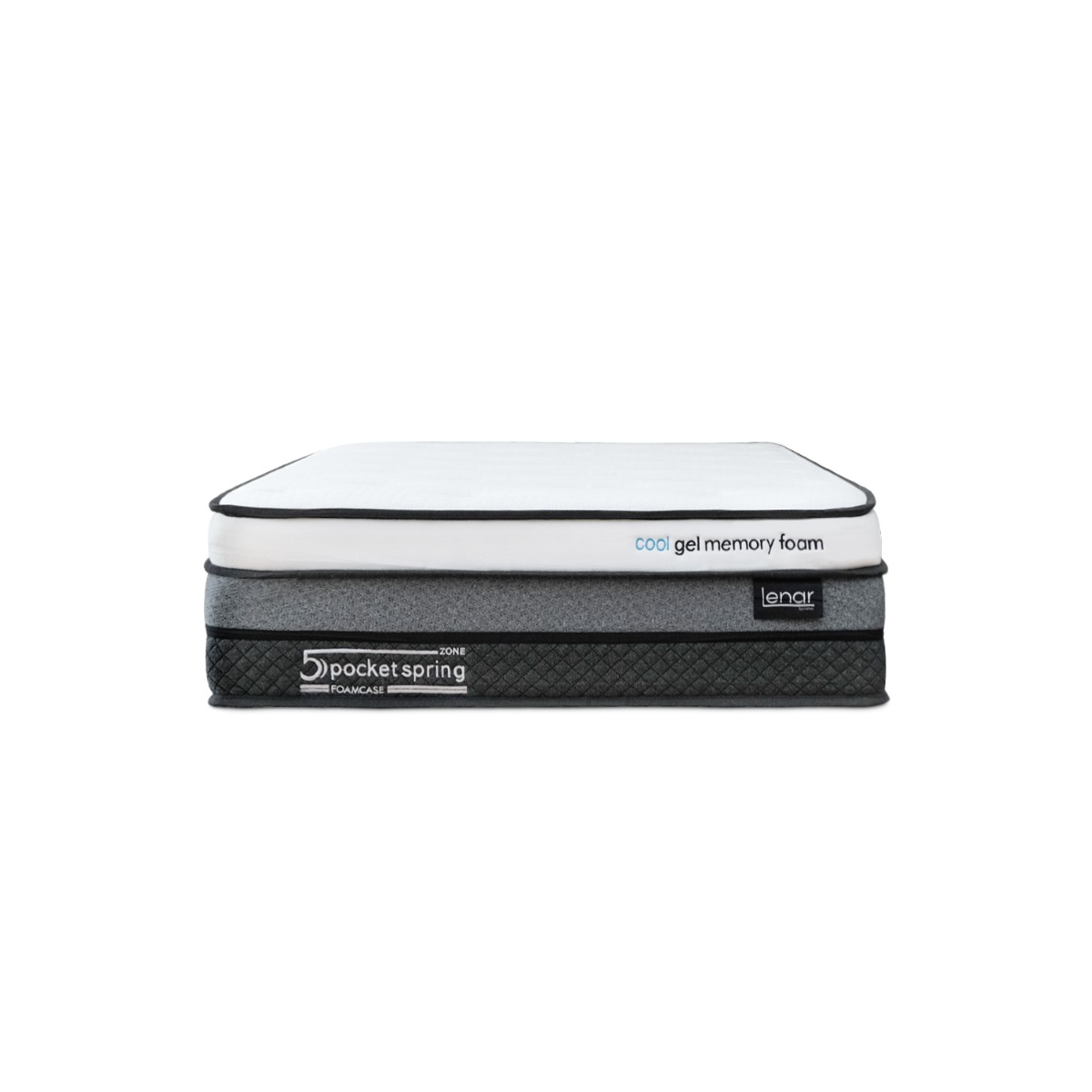 Lenar Frio Cool Gel Memory Foam Single Mattress