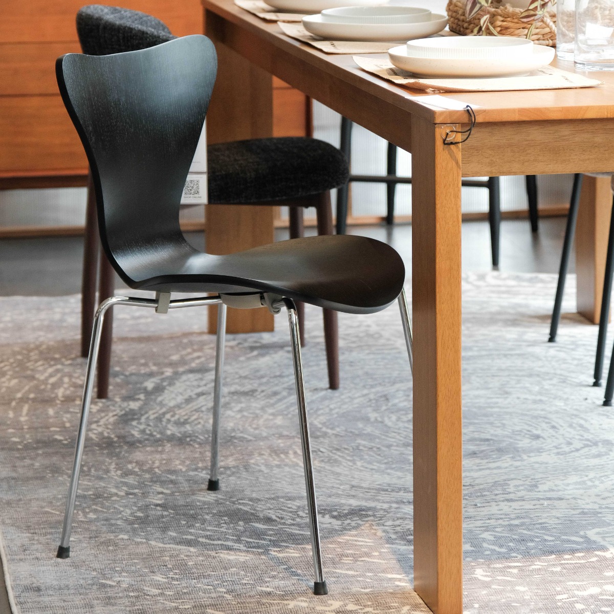 Enzo Ebony Dining Chair