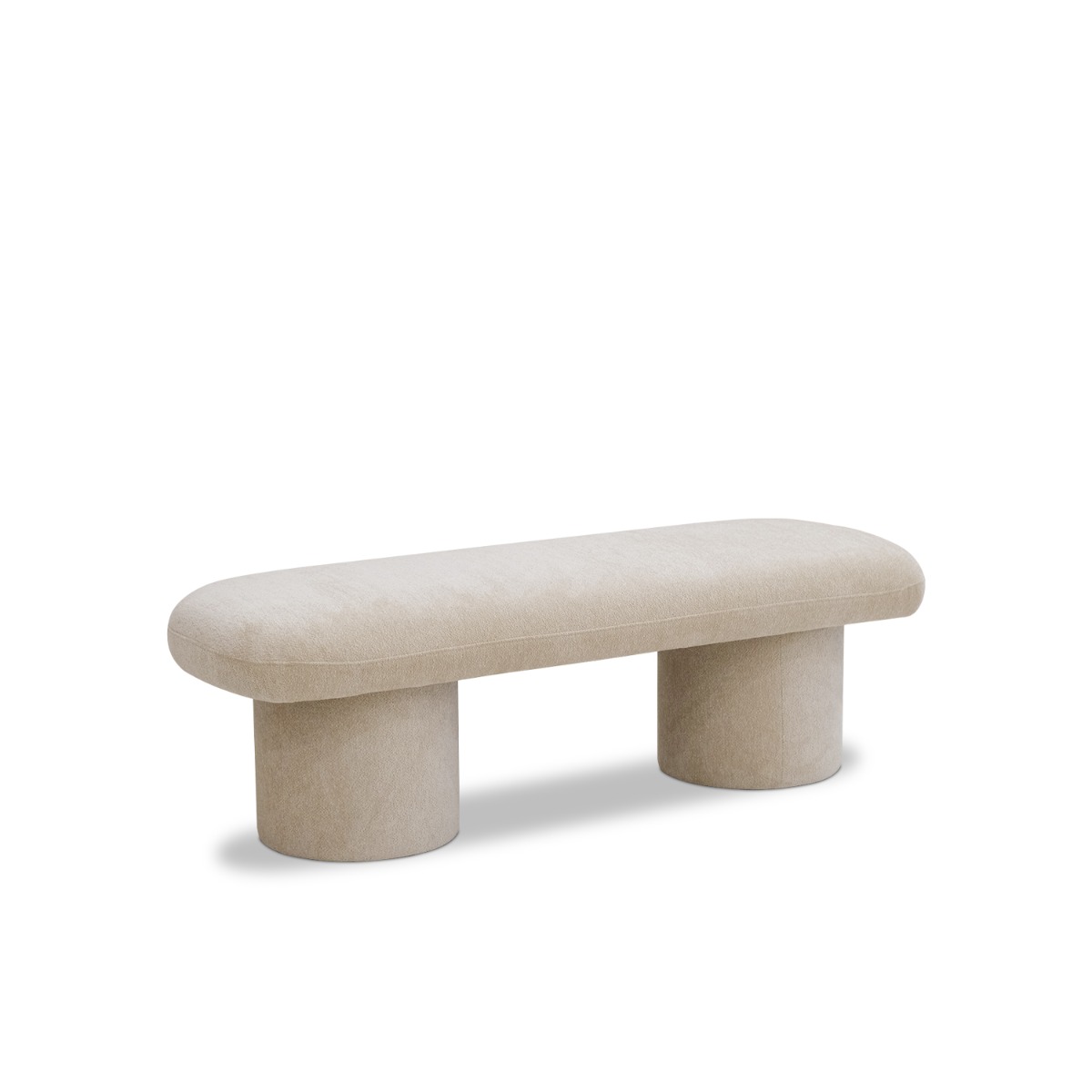 Furina Light Beige Bench