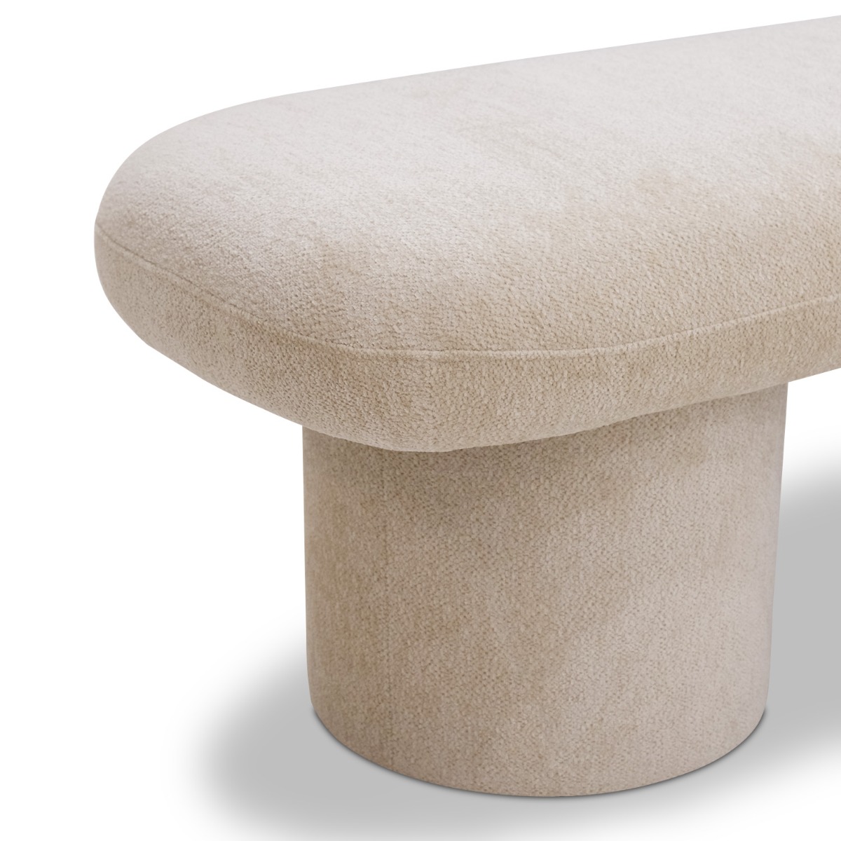 Furina Light Beige Bench