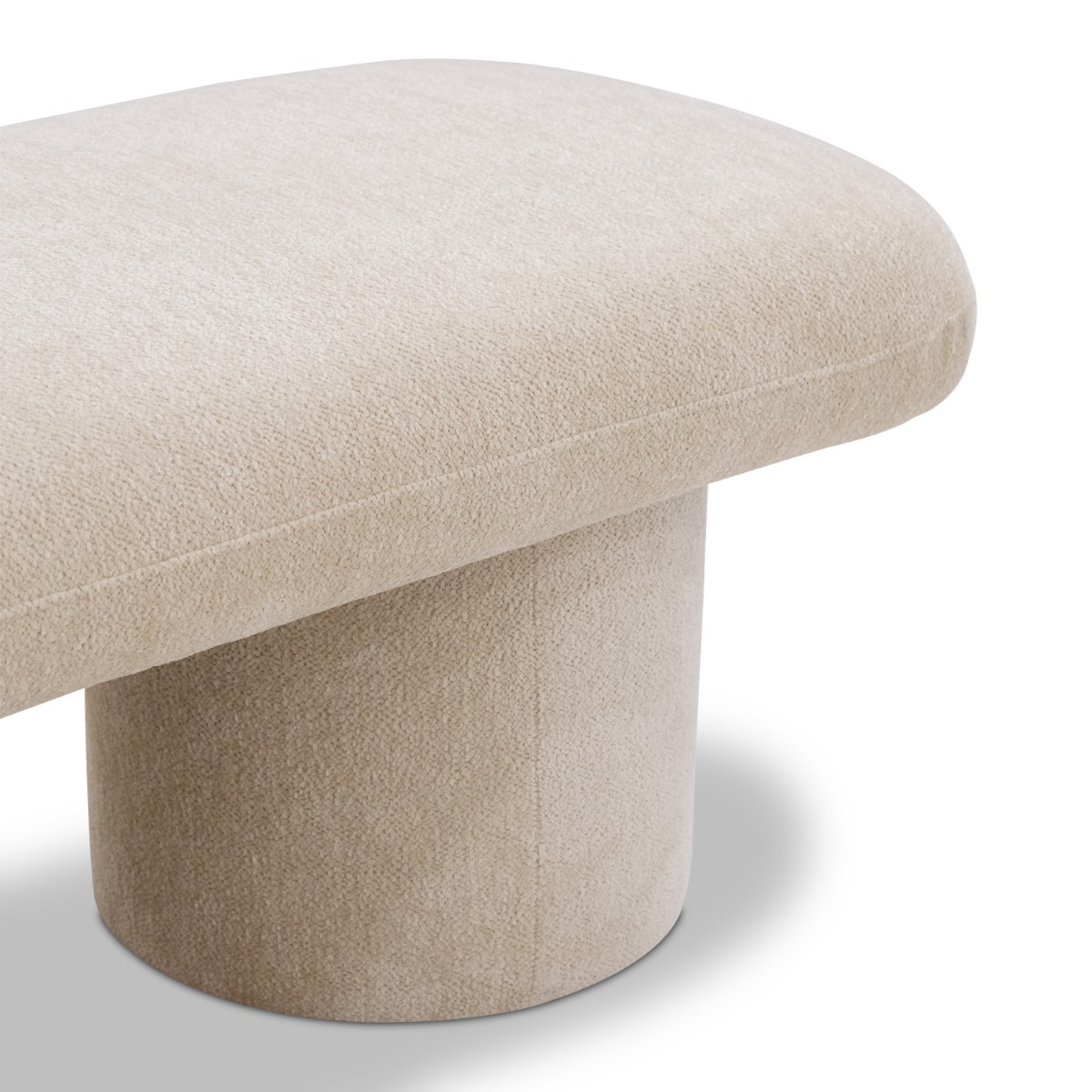 Furina Light Beige Bench