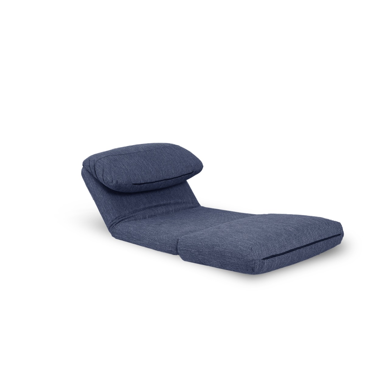 Gin Denim Blue Lazy Couch