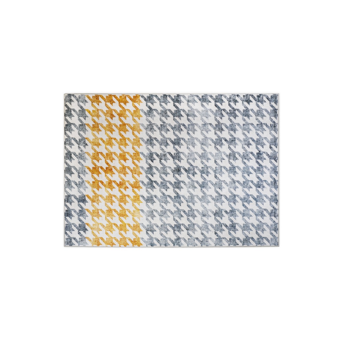 Greyson Houndstooth Chenille Rug 140x200cm