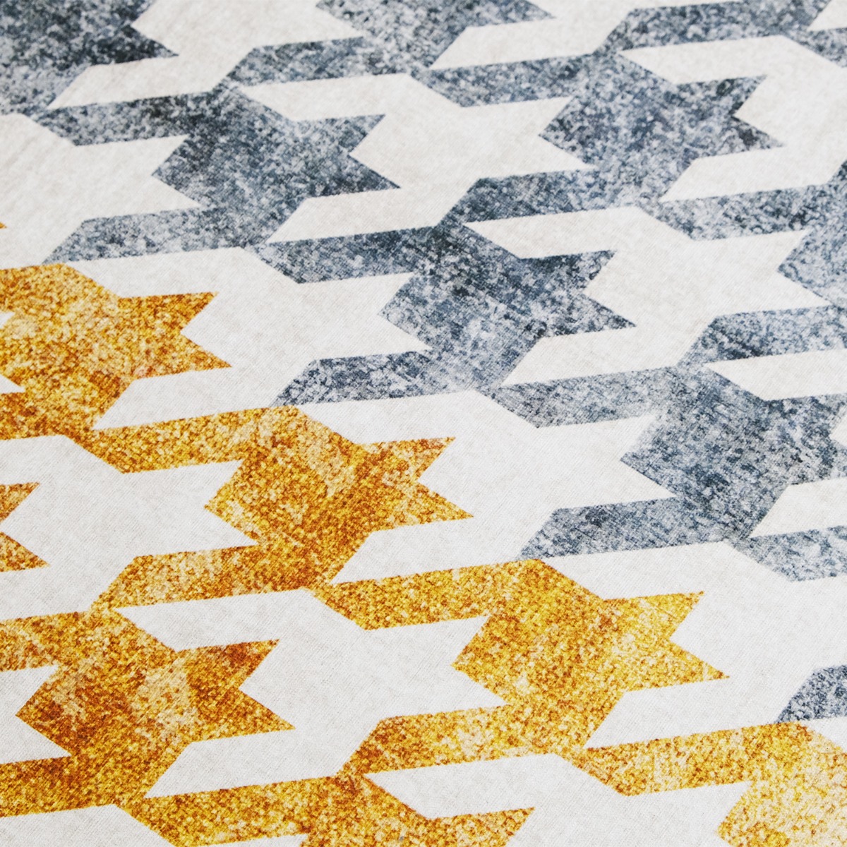 Greyson Houndstooth Chenille Rug 160x230cm
