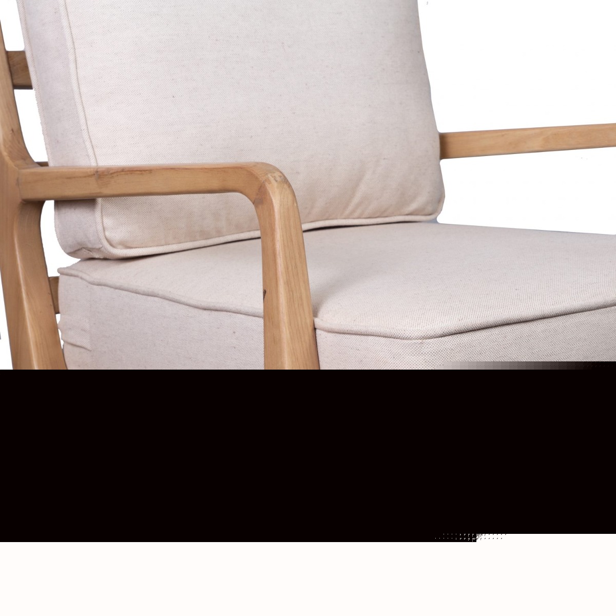 Hamilton Washed Oak Lounge Chair