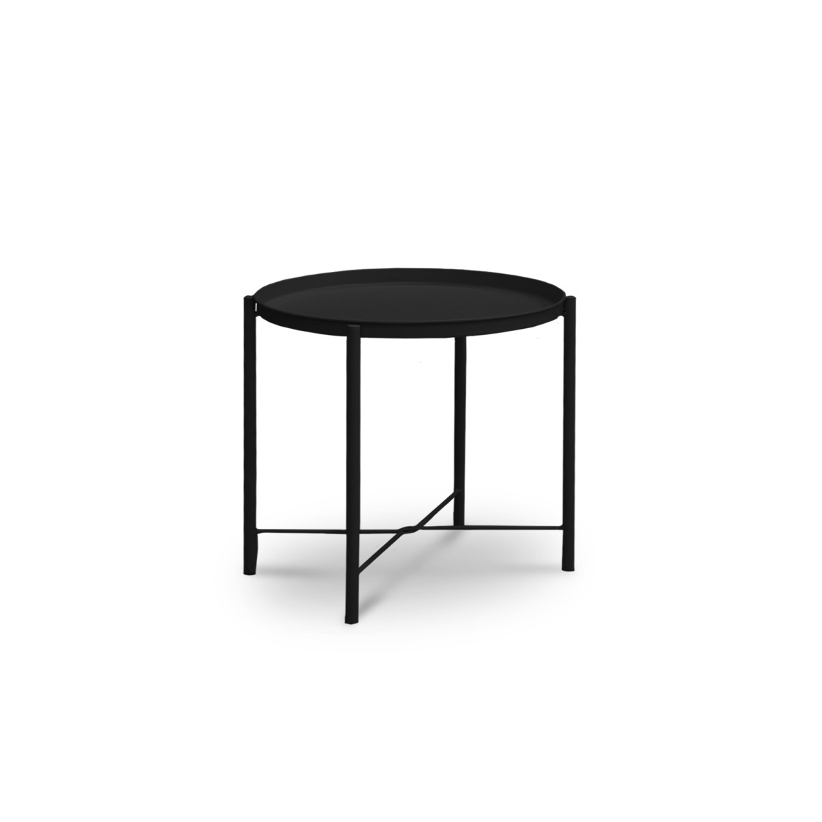Hani Matt Black Tray Coffee Table