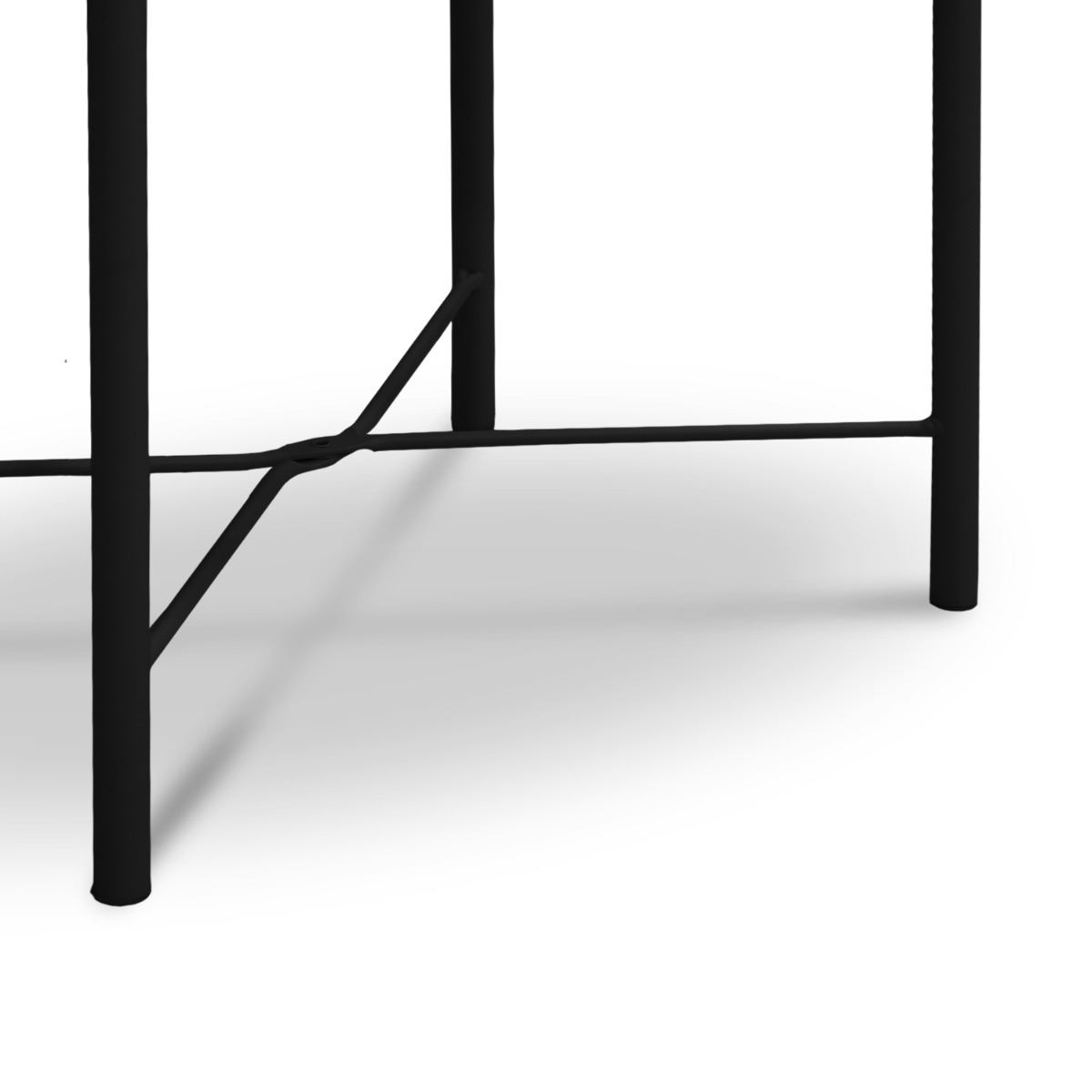 Hani Matt Black Tray Coffee Table