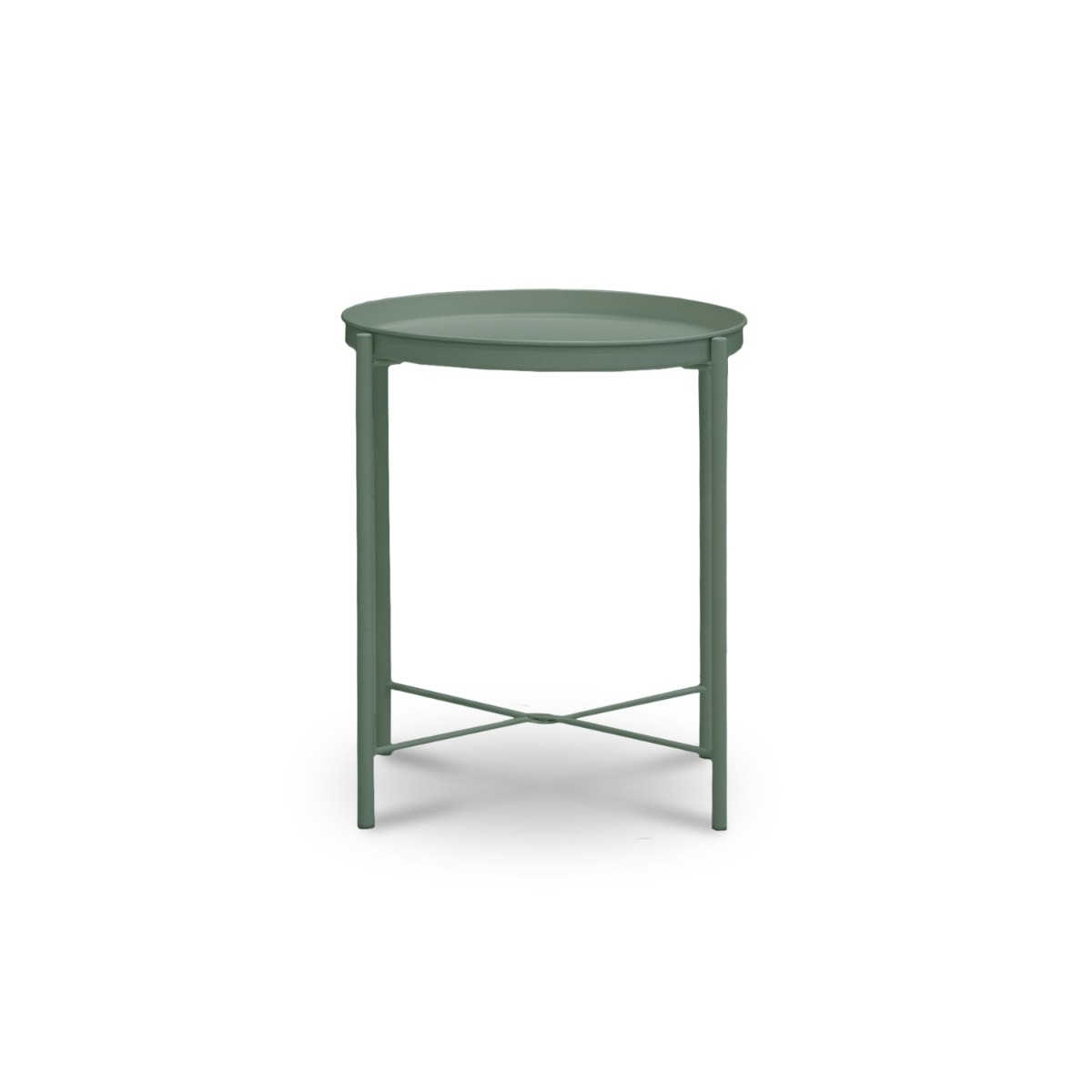 Hani Matt Olive Tray Side Table