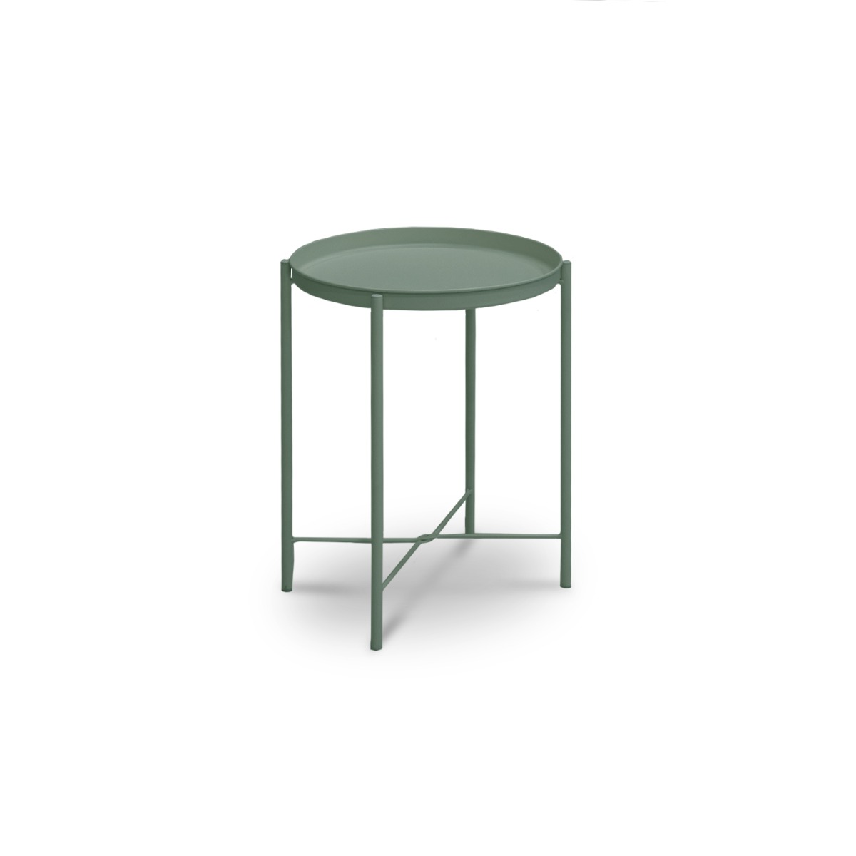 Hani Matt Olive Tray Side Table