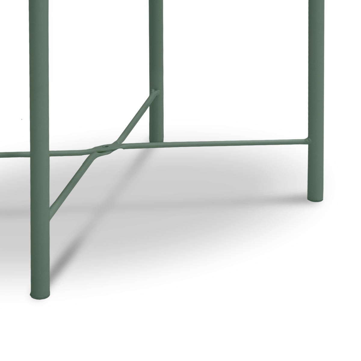 Hani Matt Olive Tray Side Table