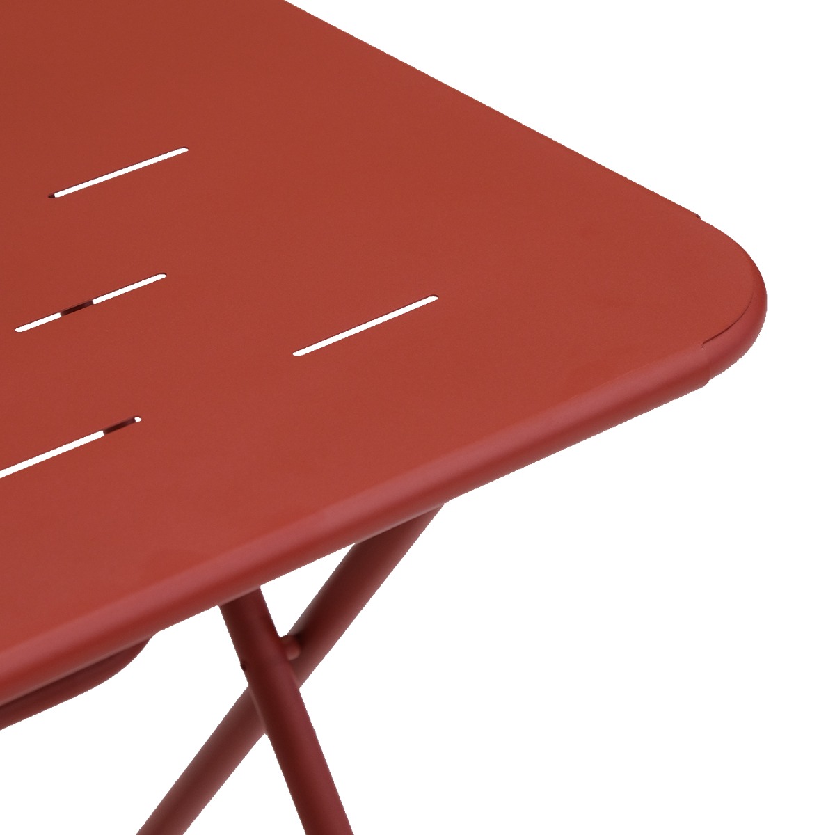 Hera Matt Red Indoor/Outdoor Foldable Table