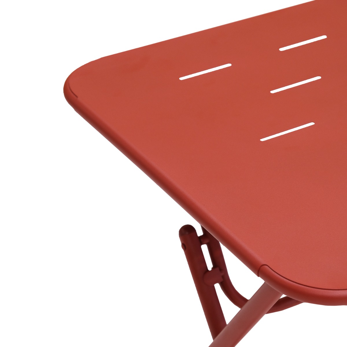 Hera Matt Red Indoor/Outdoor Foldable Table