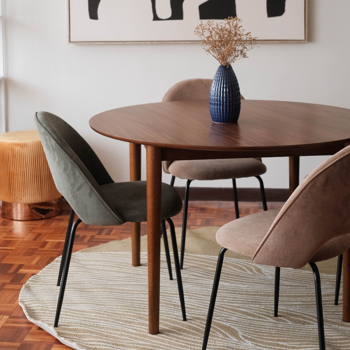Hilda Hunter Green Dining Chair