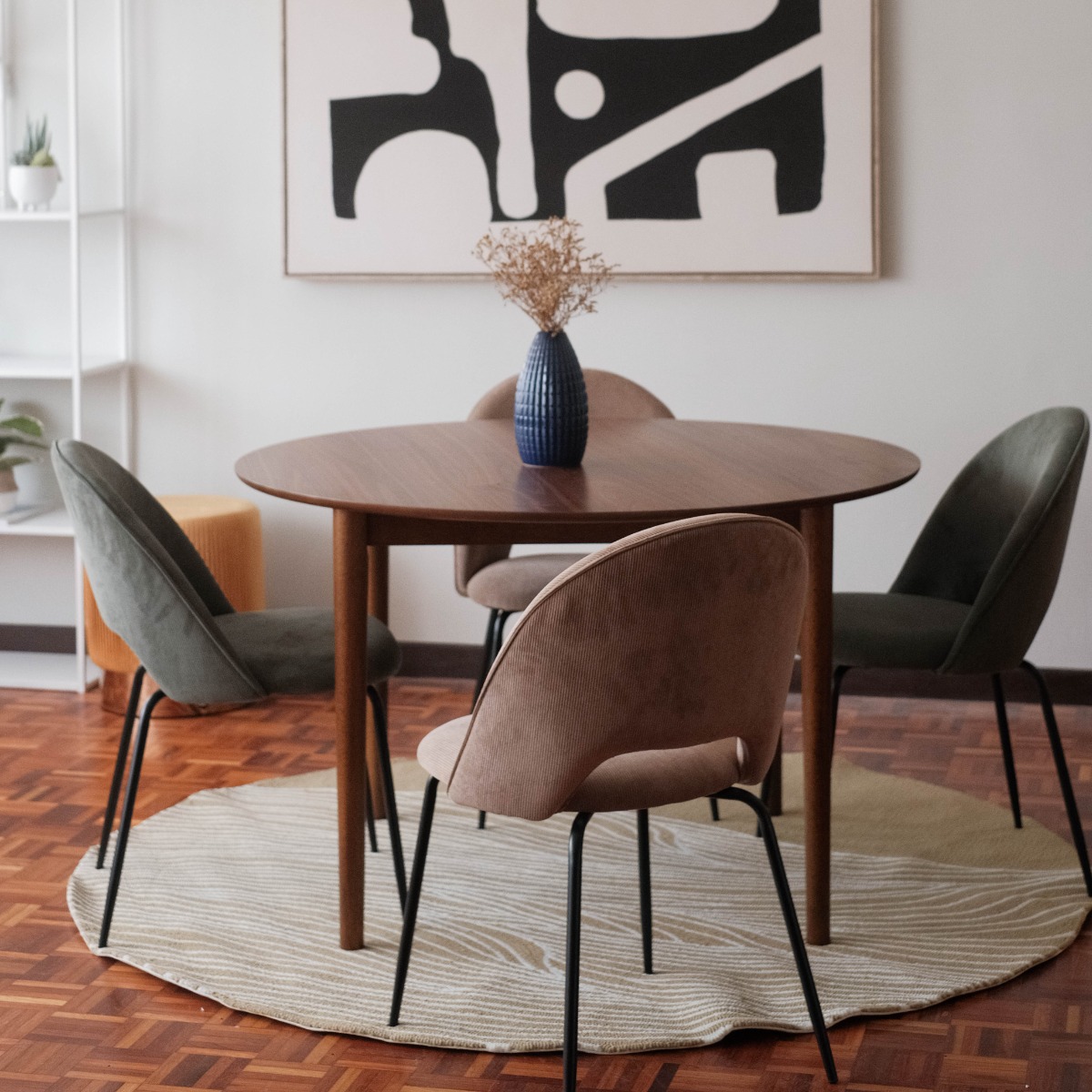 Hilda Hunter Green Dining Chair