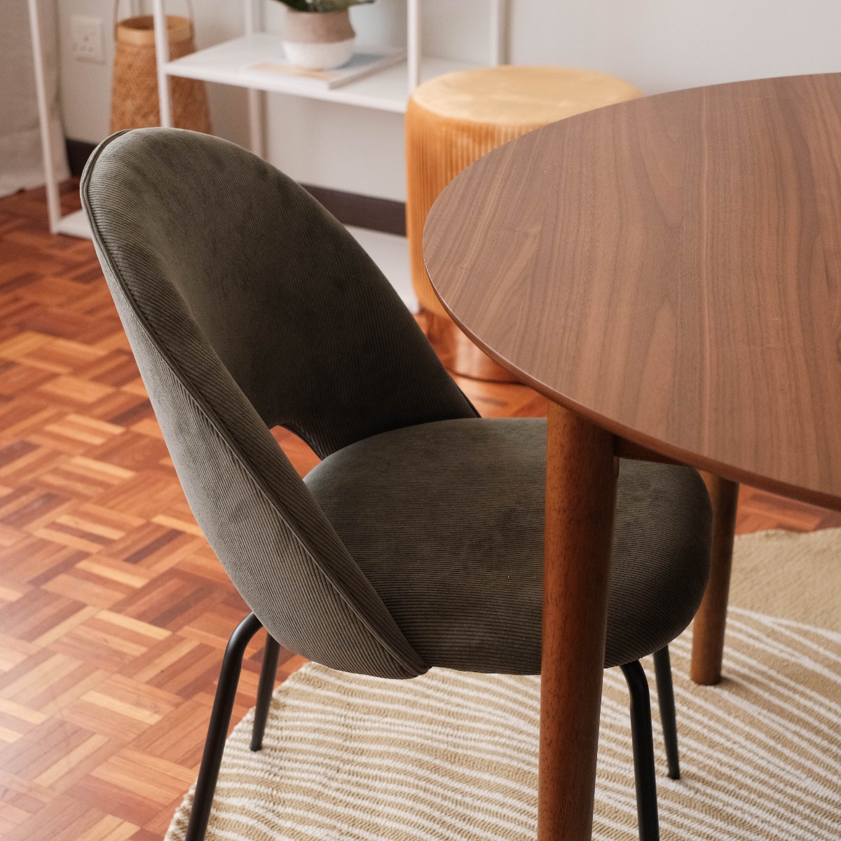 Hilda Hunter Green Dining Chair