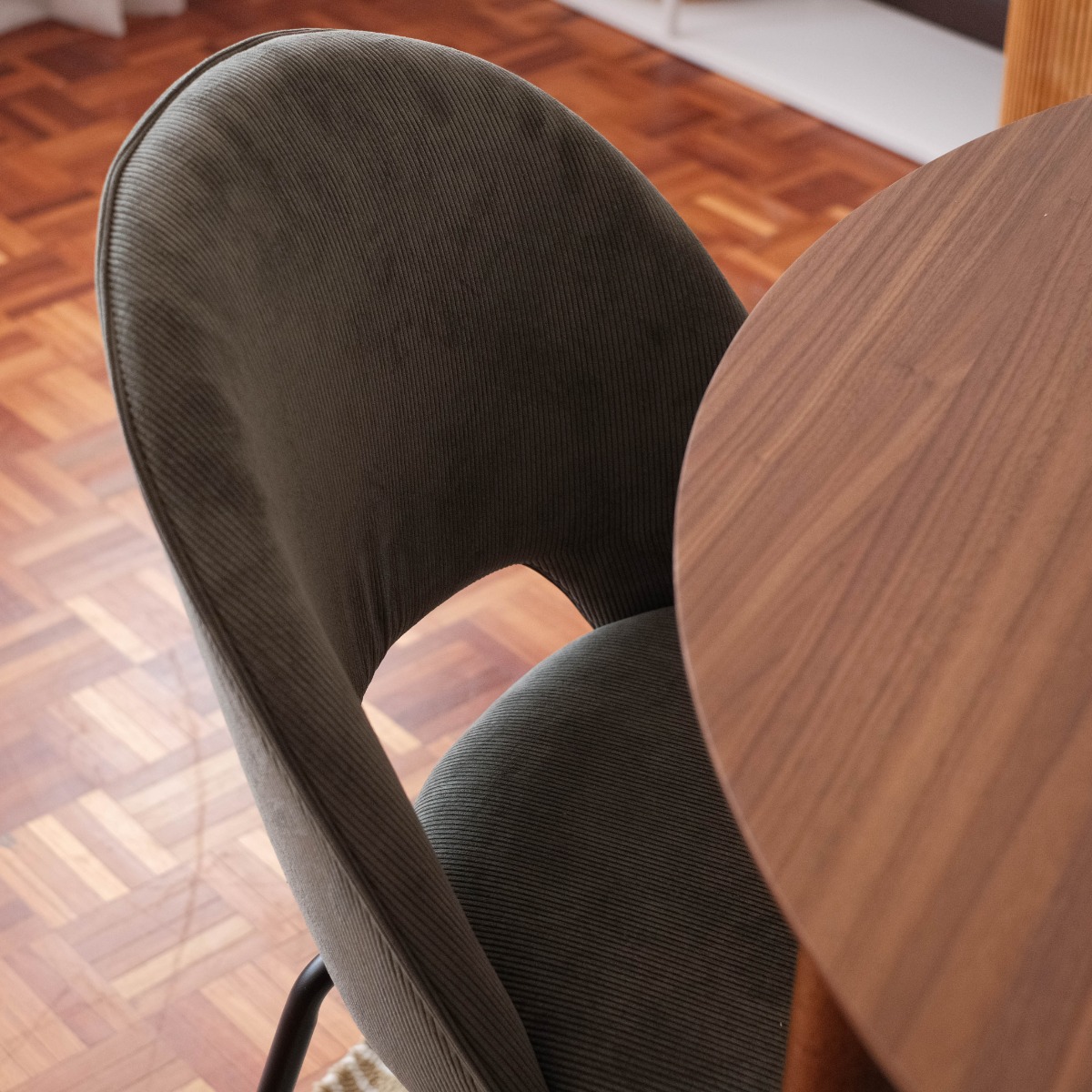Hilda Hunter Green Dining Chair