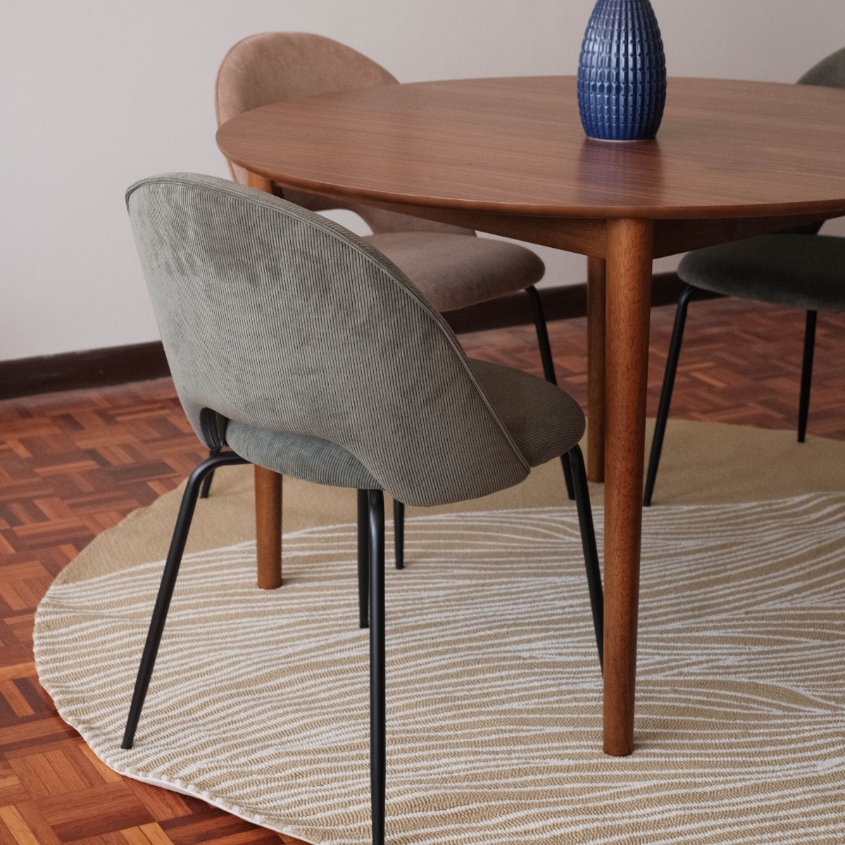 Hilda Hunter Green Dining Chair