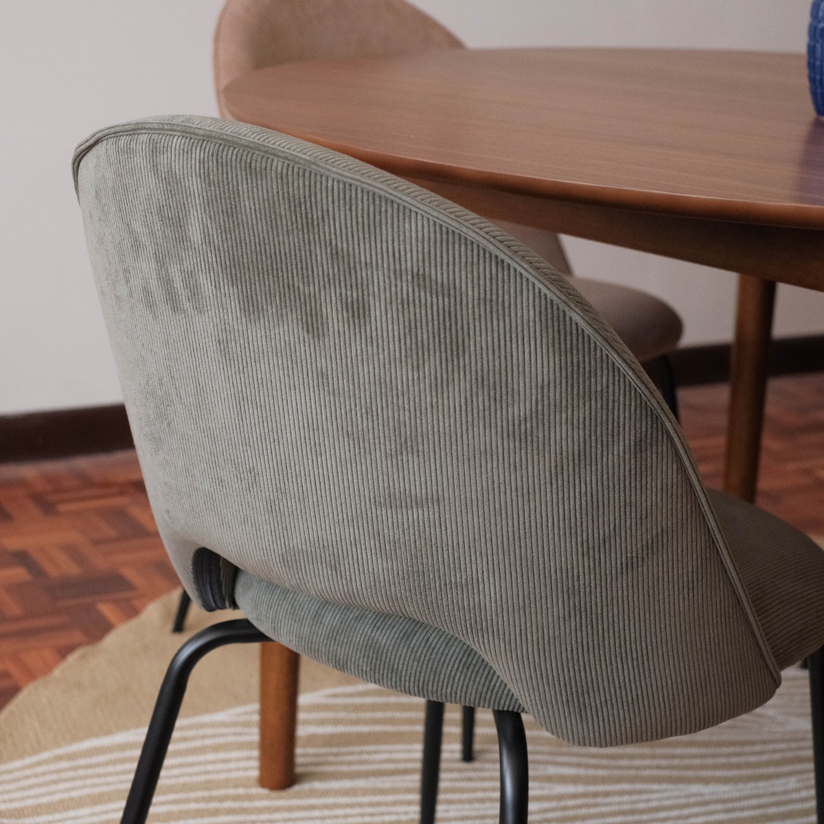 Hilda Hunter Green Dining Chair