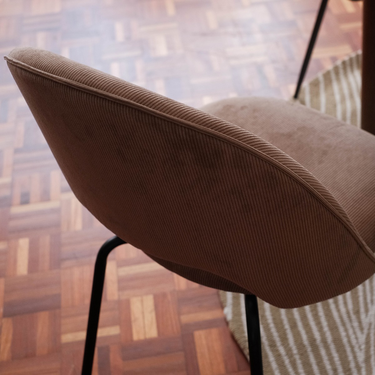 Hilda Saddle Brown Dining Chair