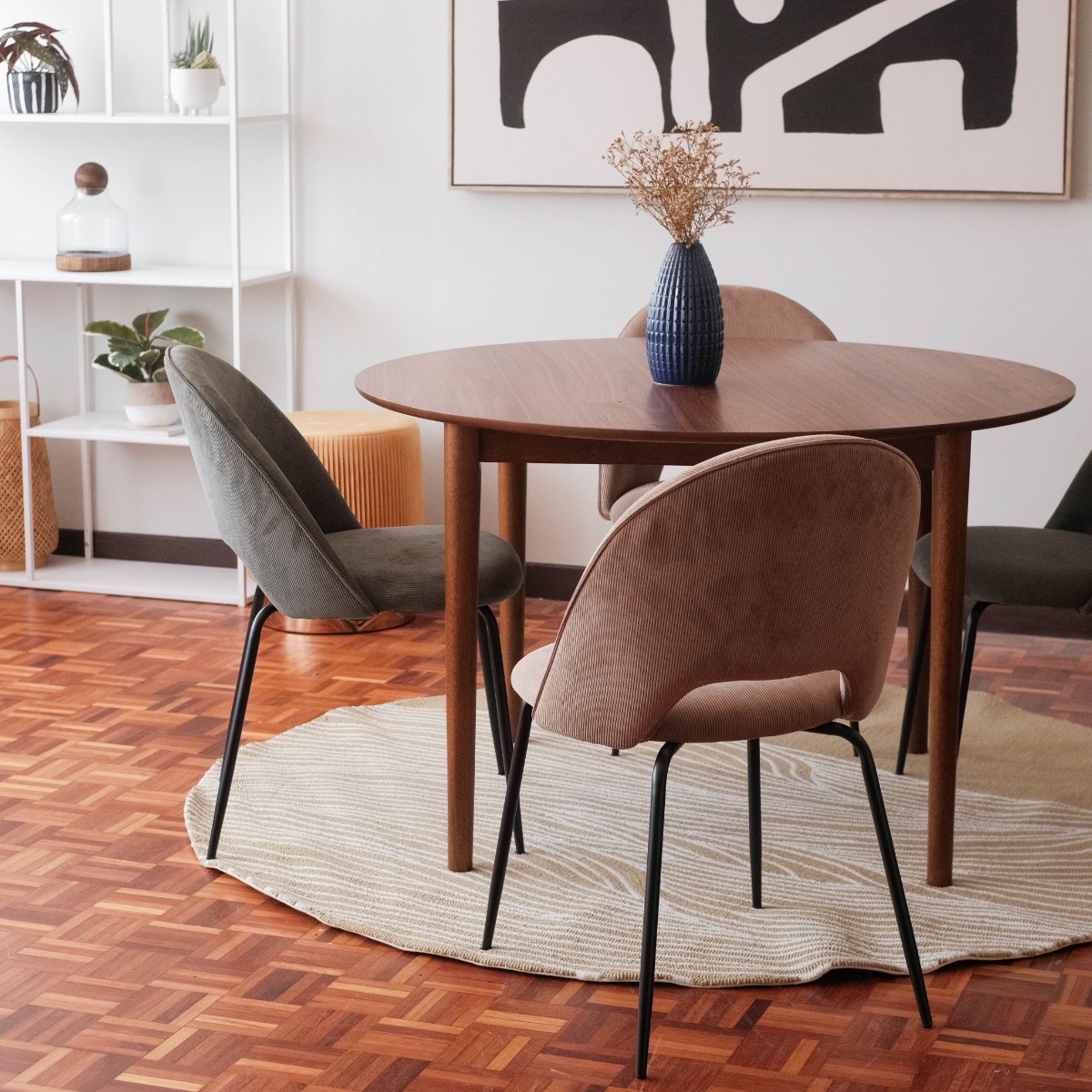 Hilda Saddle Brown Dining Chair