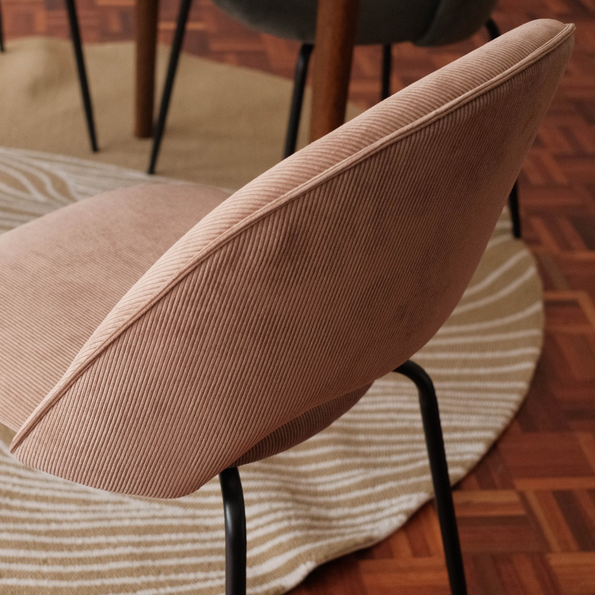 Hilda Saddle Brown Dining Chair