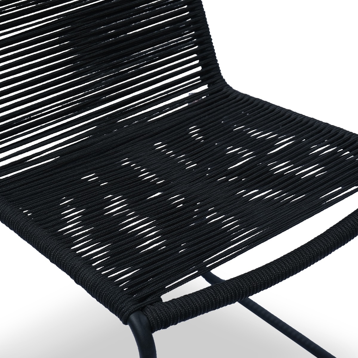 Iris Outdoor/Indoor Dining Chair Ebony