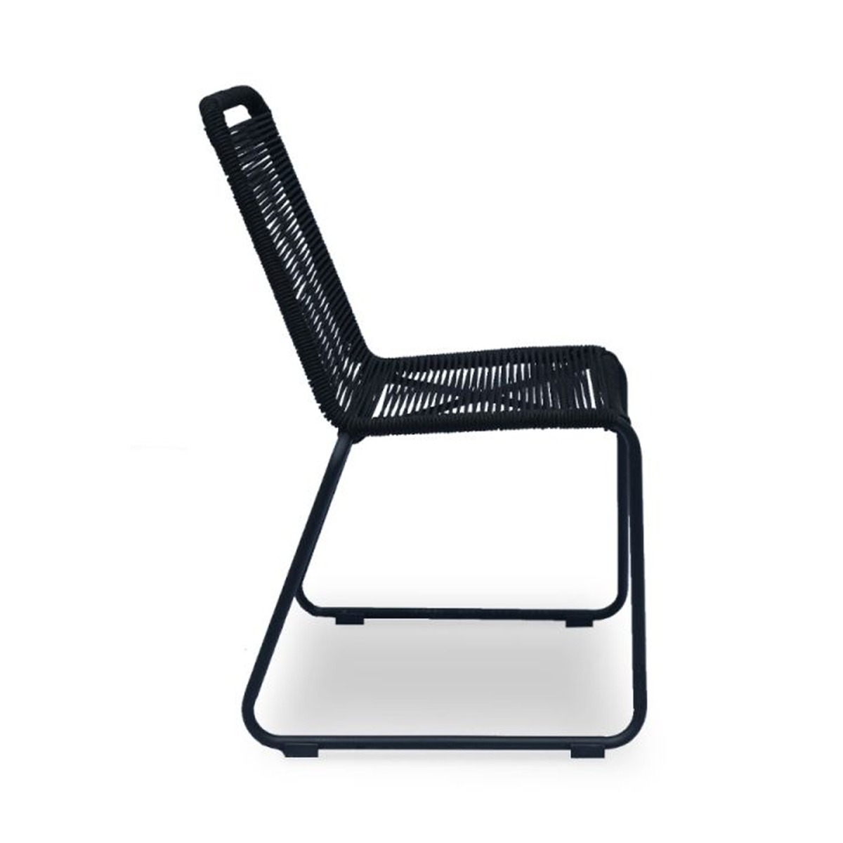 Iris Outdoor/Indoor Dining Chair Ebony