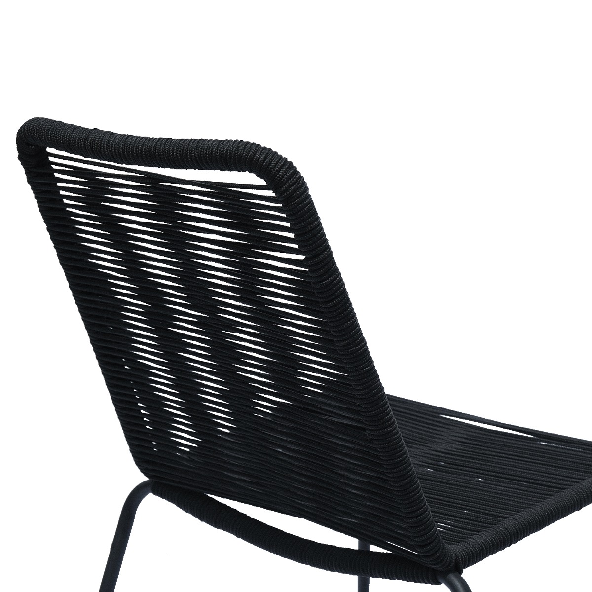 Iris Outdoor/Indoor Dining Chair Ebony