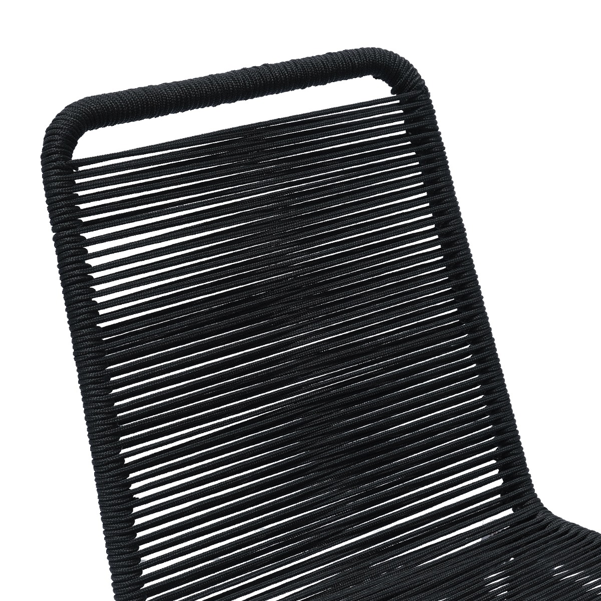 Iris Outdoor/Indoor Dining Chair Ebony