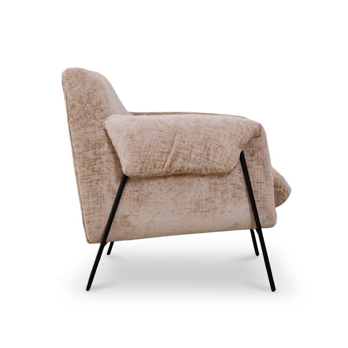 Ivan Sand Beige Lounge Chair