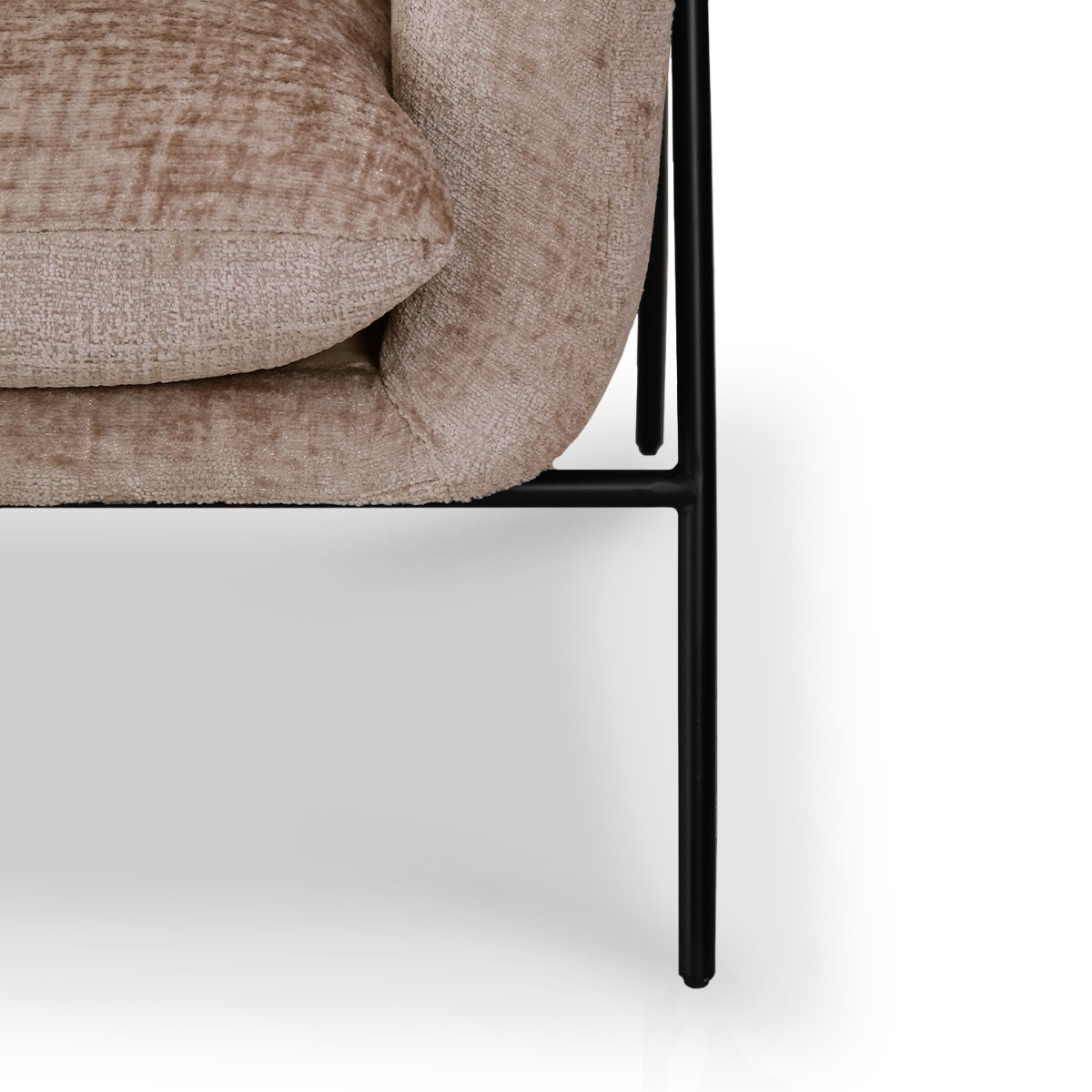 Ivan Sand Beige Lounge Chair