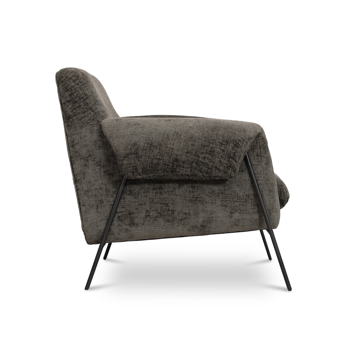 Ivan Pine Green Lounge Chair